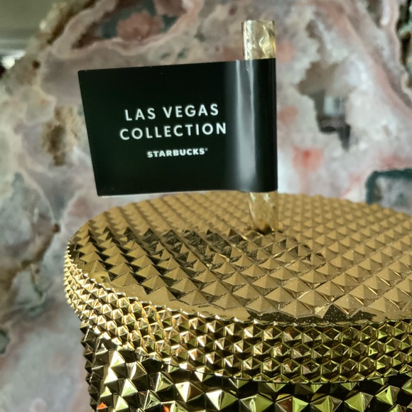 Starbucks Collectible Gold tumbler Las Vegas Limited Edition - Picture 3 of 7